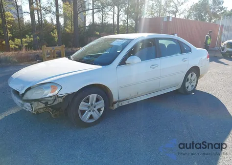 2011 Chevrolet Impala Ls из США, поврежденный, VIN 2G1WF5EK5B1320768